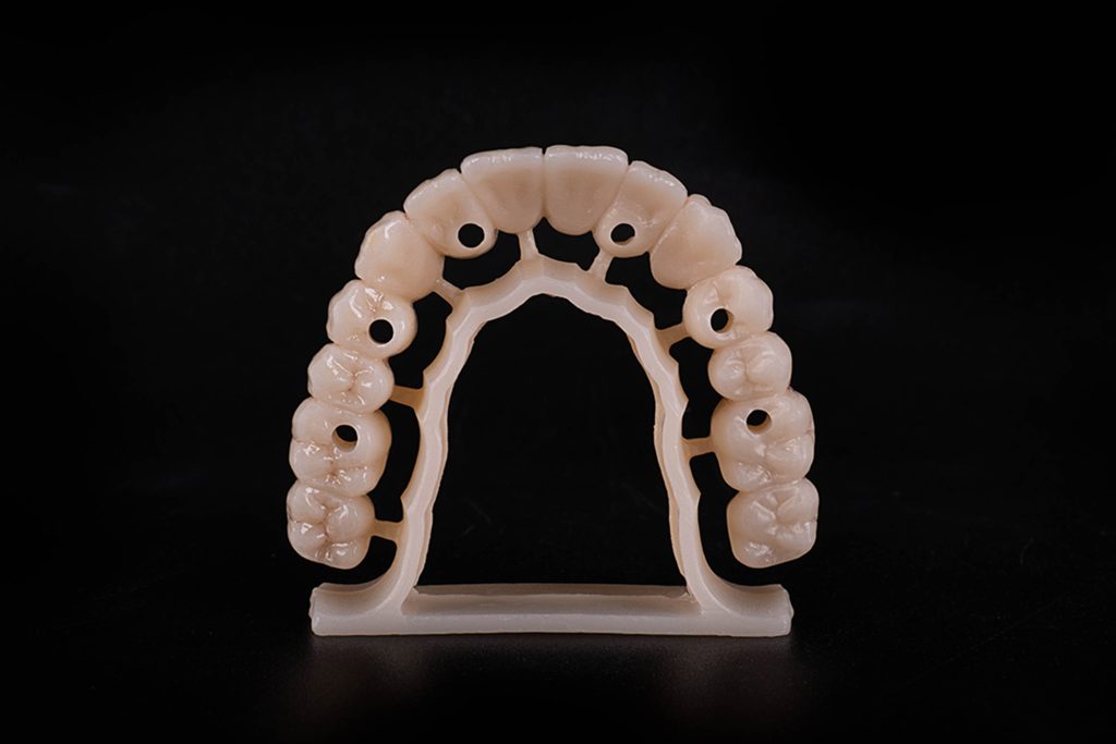 multilayer zirconia for implant cases